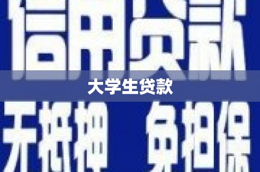 蒸湘大学生贷款