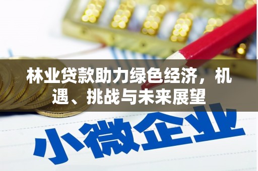 蒸湘林业贷款助力绿色经济，机遇、挑战与未来展望