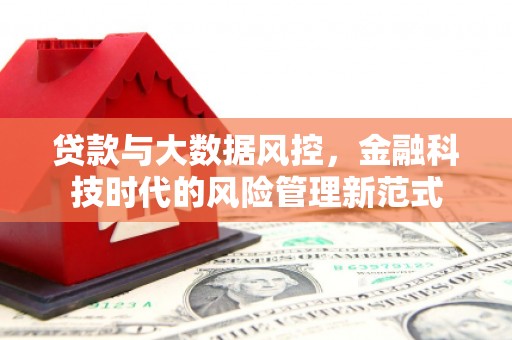 蒸湘贷款与大数据风控，金融科技时代的风险管理新范式