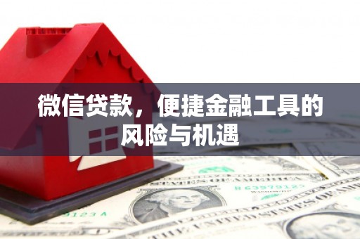 蒸湘微信贷款，便捷金融工具的风险与机遇