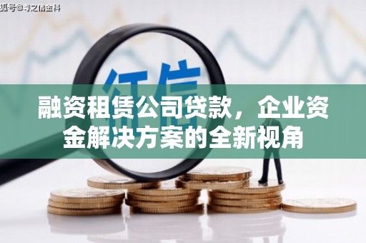 蒸湘融资租赁公司贷款，企业资金解决方案的全新视角