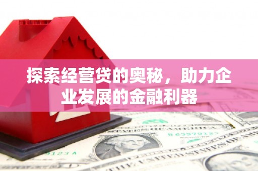 蒸湘探索经营贷的奥秘，助力企业发展的金融利器