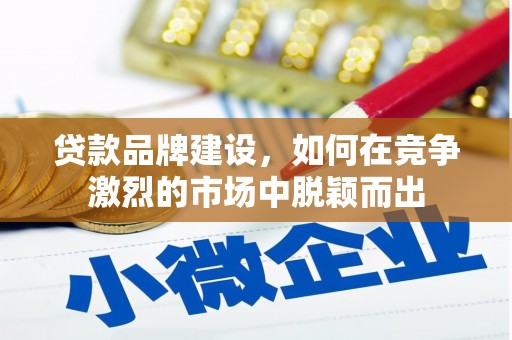 蒸湘贷款品牌建设，如何在竞争激烈的市场中脱颖而出