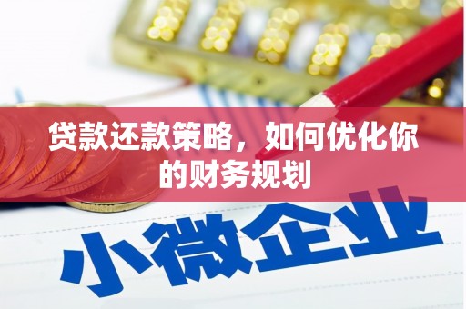 蒸湘贷款还款策略，如何优化你的财务规划