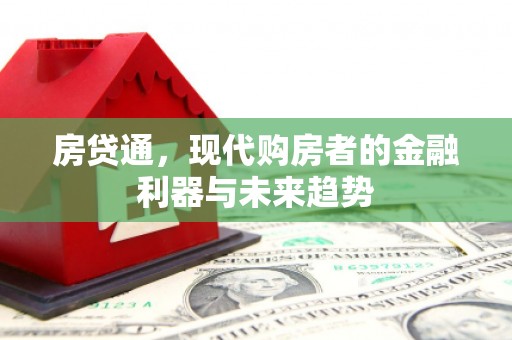 蒸湘房贷通，现代购房者的金融利器与未来趋势