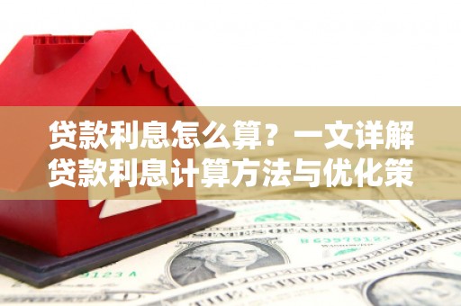 蒸湘贷款利息怎么算？一文详解贷款利息计算方法与优化策略