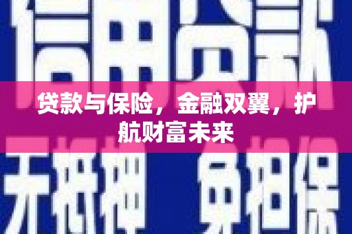 蒸湘贷款与保险，金融双翼，护航财富未来