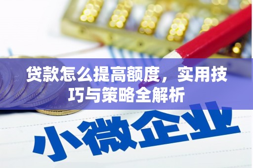 蒸湘贷款怎么提高额度，实用技巧与策略全解析