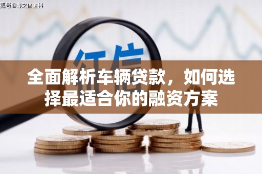 蒸湘全面解析车辆贷款，如何选择最适合你的融资方案