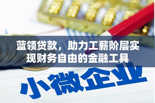 蒸湘蓝领贷款，助力工薪阶层实现财务自由的金融工具