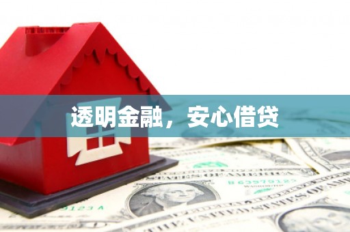蒸湘透明金融，安心借贷