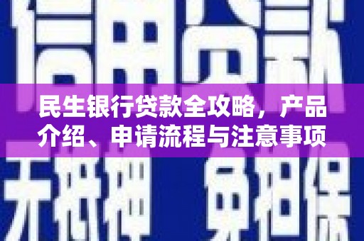 蒸湘民生银行贷款全攻略，产品介绍、申请流程与注意事项